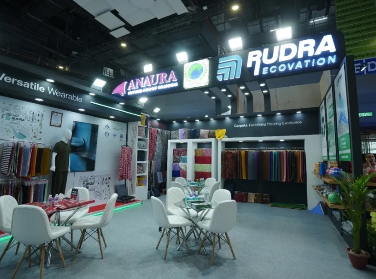 Rudra Ecovation unveils new sportswear range at Plastic Recycling Show ME&A 2024 in Dubai